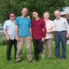 L-R: Simon Boyce, Tim Boyce, Bazzil Boyce, Susan Boyce, Clive Boyce