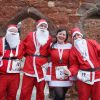 Santas take over Exeter High Street