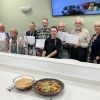 Celebrating the culinary achievement of newbie cooks at the charity's cookery school