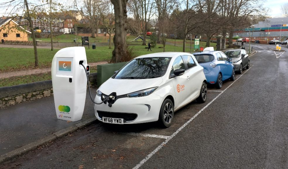 Eight electric vehicle charging hubs Exeter will be installed across Exeter  from April 2021