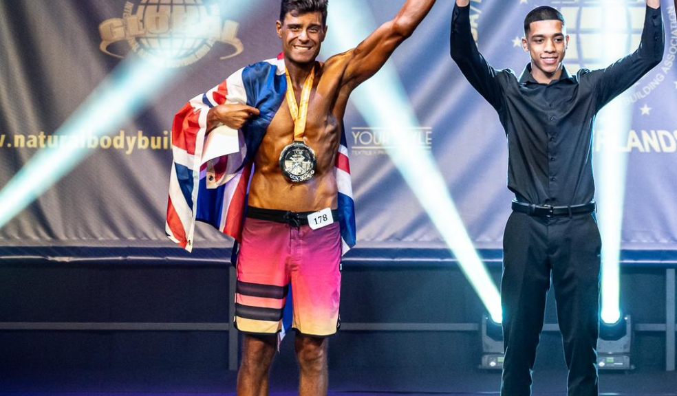 Devon man wins silver for the UK at INBA Natural Bodybuilding World