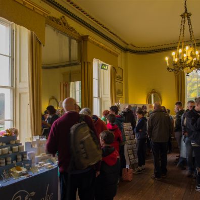 People looking at stalls