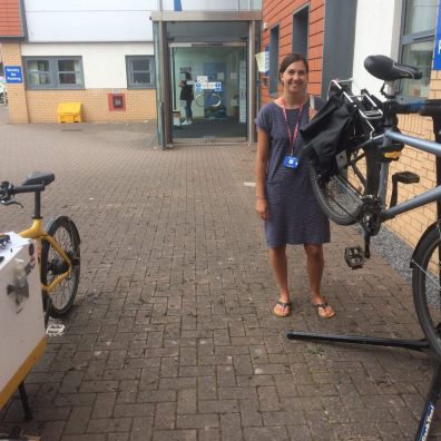 Ride on treats NHS staff to free Dr Bike Checks