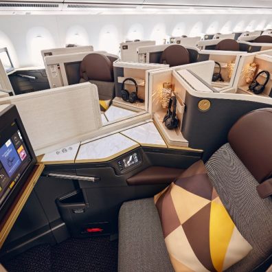 Etihad A350 Sustainability50 Business Travel Review