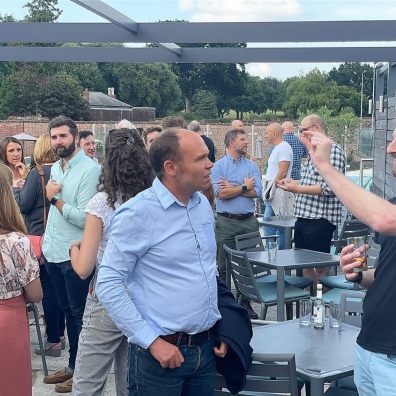 Get together on a roof terrace