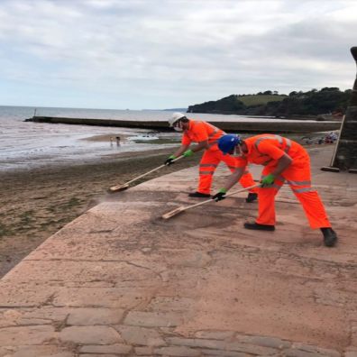 Network Rail commits to summer of Dawlish beach cleans