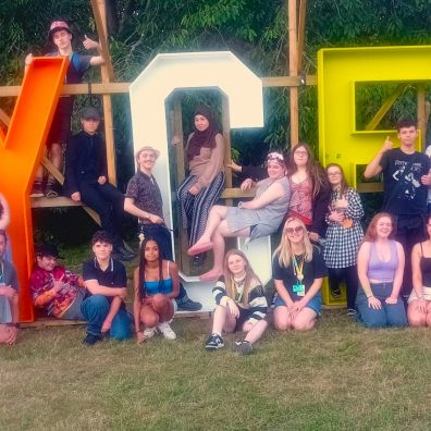 Devon's young carers at the Young Carers Festival 2024 