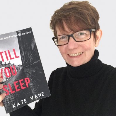 Kate Vane with Still You Sleep paperback